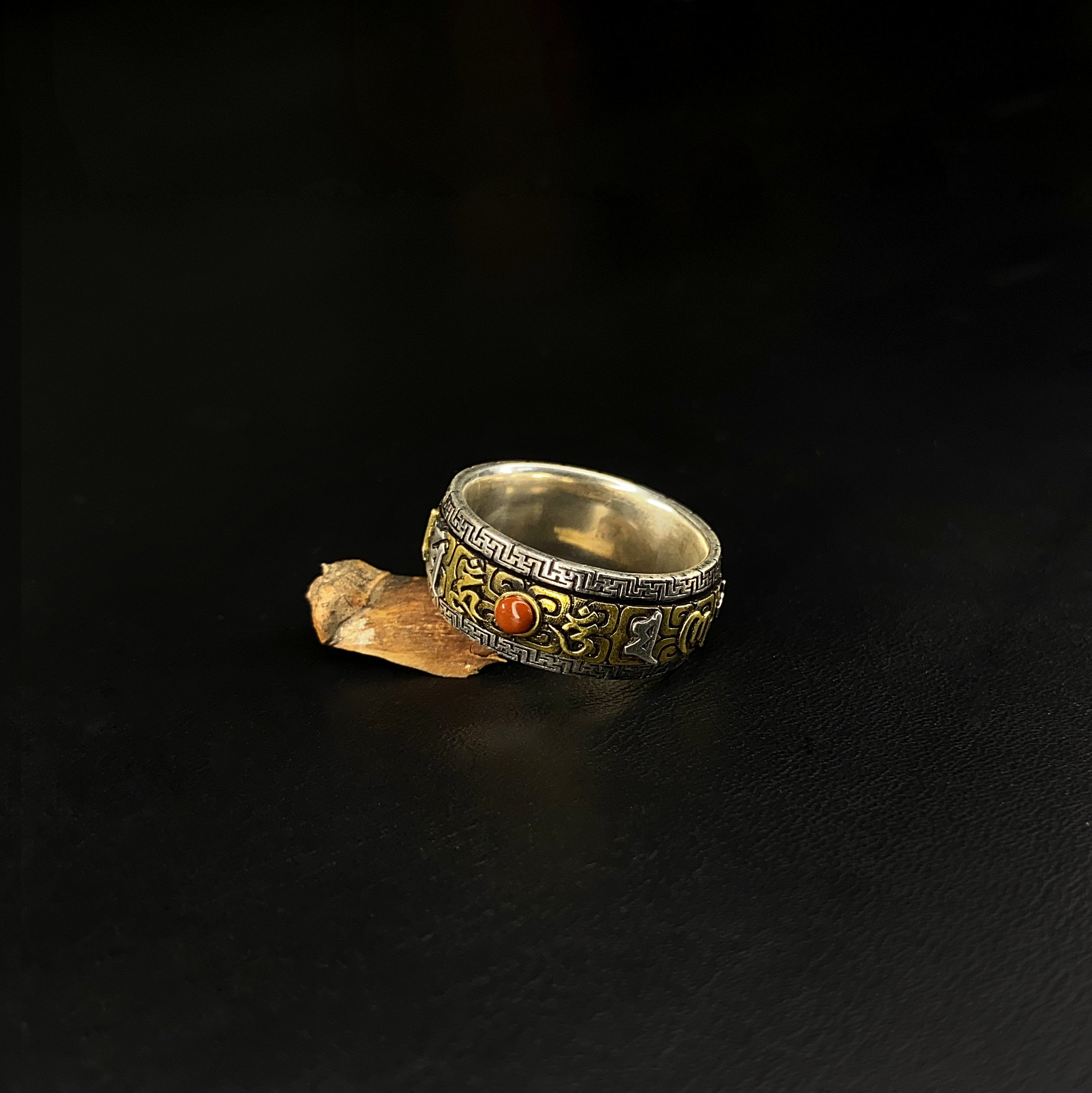Spinning Mantra Ring