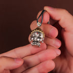 06#  Deep-Serenity | Tranquility Hand-Sculpted Amitabha Buddha Pendant
