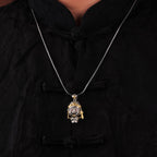 03#  Charm of Good Fortune | Playfully Handcrafted Goddess Zhagilamu Pendant