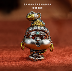 【Small】15 Mini Auspicious Buddha Pendants in Sterling Silver (Smaller Version of Our Bestsellers)