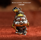 【Small】15 Mini Auspicious Buddha Pendants in Sterling Silver (Smaller Version of Our Bestsellers)