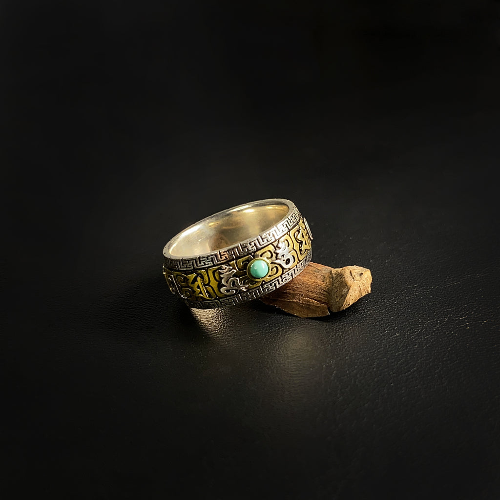Spinning Mantra Ring