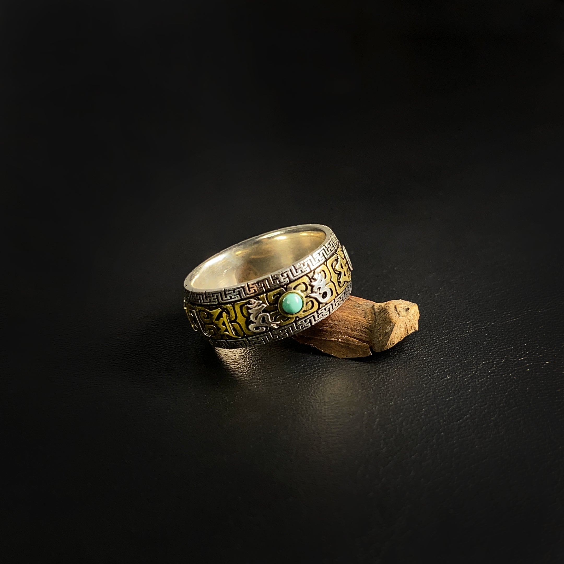 Spinning Mantra Ring