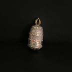 Multi-Treasure Vajra Pendant with Concealed Cinnabar Buddha