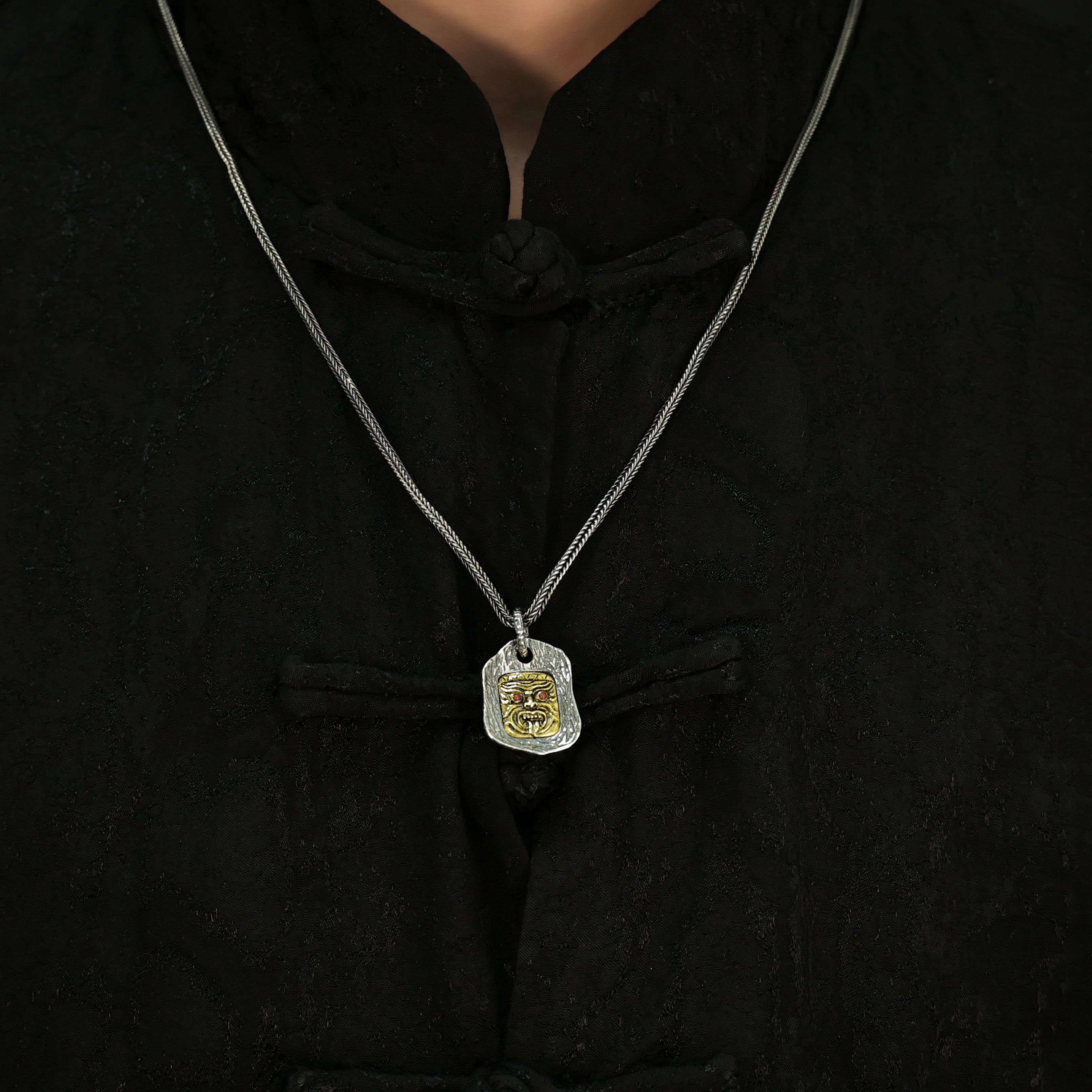 Zhajilamu Pendant | Tibetan Wealth Guardian