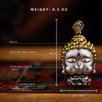 06#  Deep-Serenity | Tranquility Hand-Sculpted Amitabha Buddha Pendant