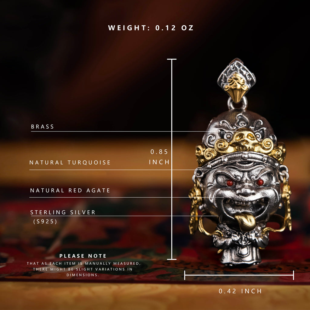 03#  Charm of Good Fortune | Playfully Handcrafted Goddess Zhagilamu Pendant