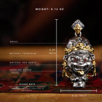 03#  Charm of Good Fortune | Playfully Handcrafted Goddess Zhagilamu Pendant