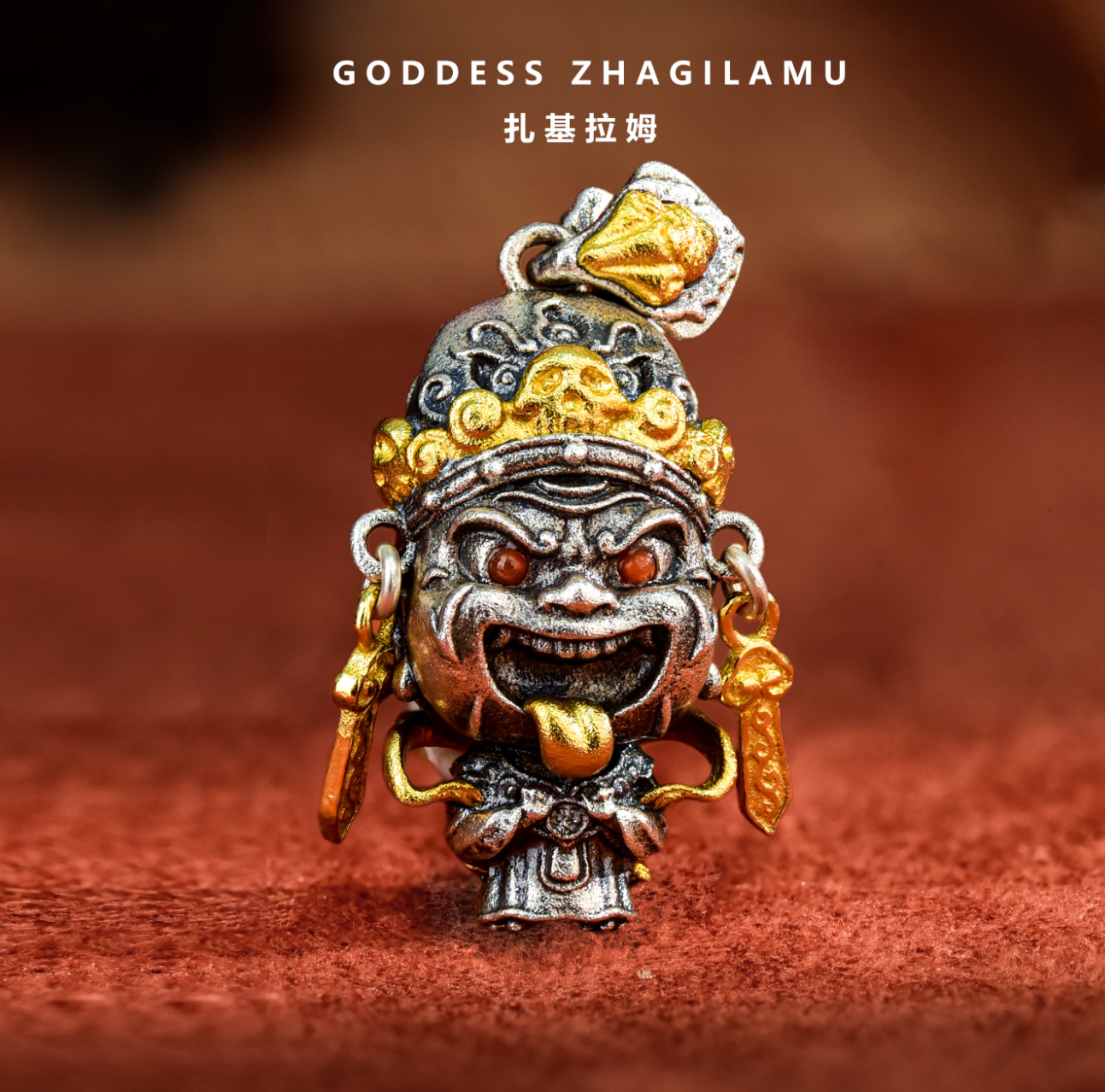 【Small】15 Mini Auspicious Buddha Pendants in Sterling Silver (Smaller Version of Our Bestsellers)