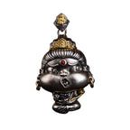 05#  Fuel for Productive Action | Handcrafted Samantabhadra Pendant with Copper Inlay