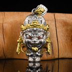 03#  Charm of Good Fortune | Playfully Handcrafted Goddess Zhagilamu Pendant