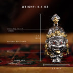 03#  Charm of Good Fortune | Playfully Handcrafted Goddess Zhagilamu Pendant