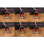 Multi-Treasure Vajra Pendant with Concealed Cinnabar Buddha
