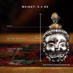 01#   Grace in Many Hands | Artisan-Crafted Thousand-Armed Guanyin Pendant with Copper Inlay