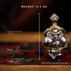 07#   Key to Abundance | Meticulously Handcrafted Yellow Jambhala Pendant