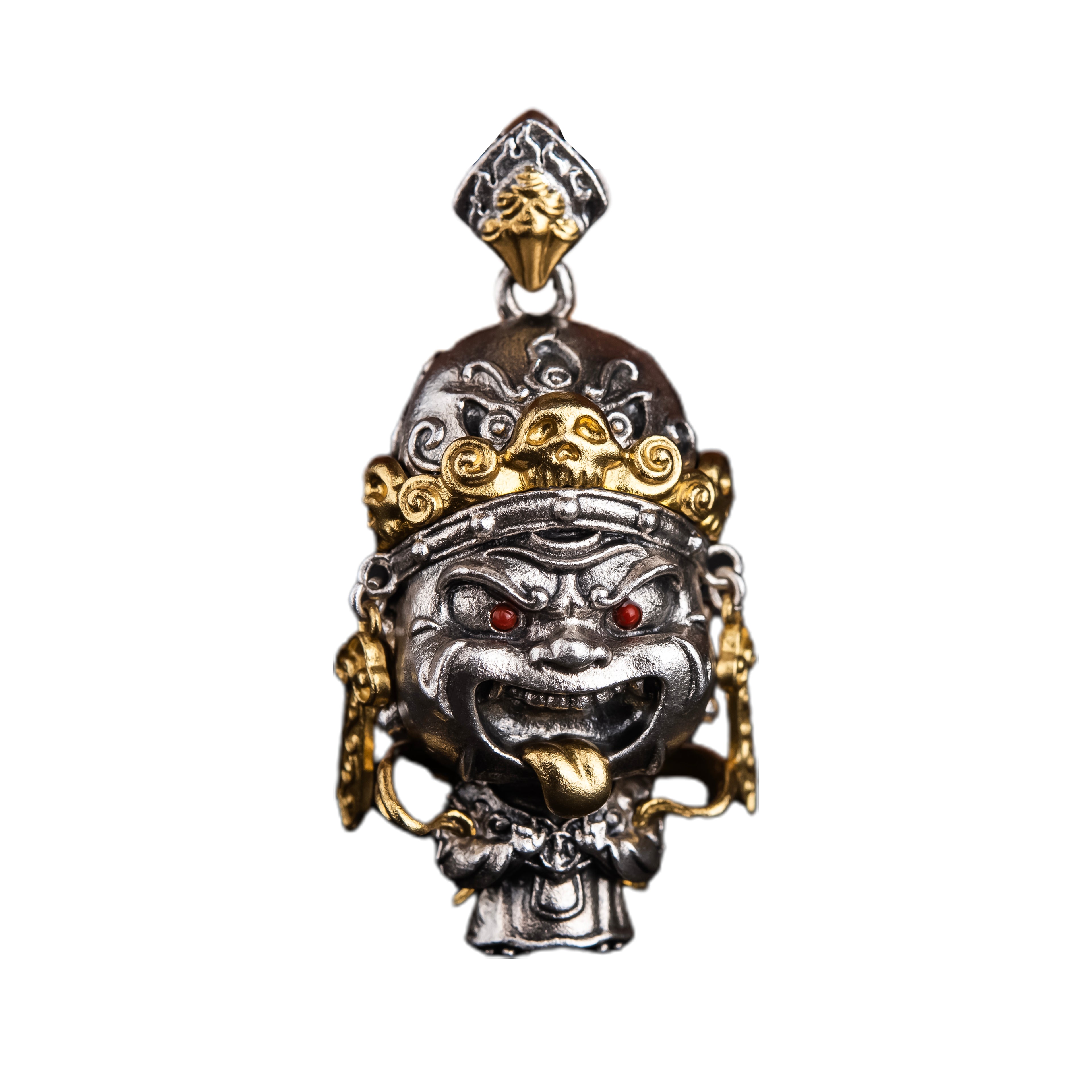 03#  Charm of Good Fortune | Playfully Handcrafted Goddess Zhagilamu Pendant