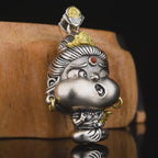 03#  Charm of Good Fortune | Playfully Handcrafted Goddess Zhagilamu Pendant