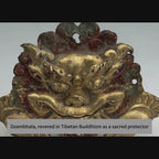 Tibetan Dzambhala Open-Ended Ring