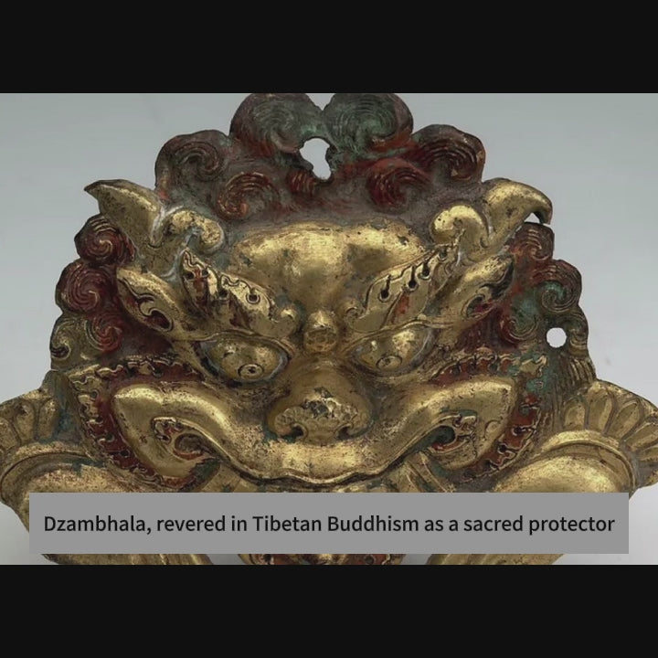 Tibetan Dzambhala Open-Ended Ring